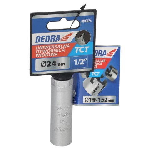Otwornica uniwersalna tct 24mm 1/2'' Dedra