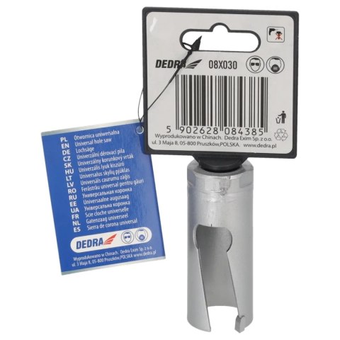 Otwornica uniwersalna tct 30mm 1/2'' Dedra
