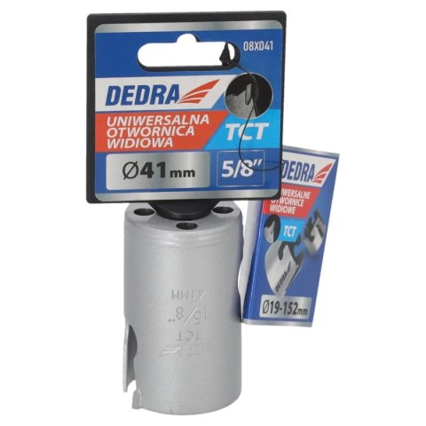 Otwornica uniwersalna tct 41mm 5/8'' Dedra