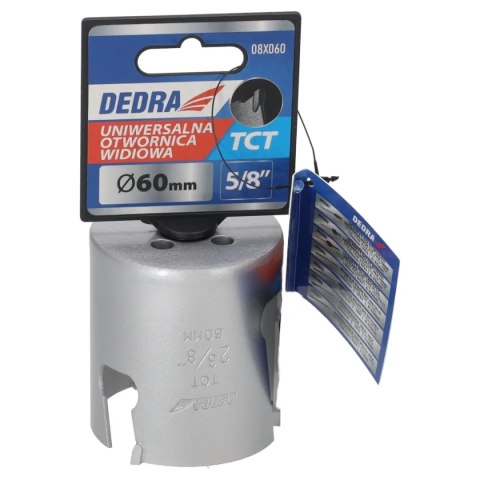 Otwornica uniwersalna tct 60mm 5/8'' Dedra