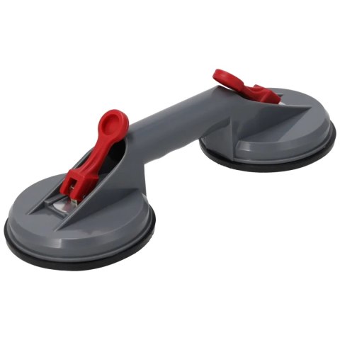 Przyssawka do szyb podwójna 2x118mm, max 60kg Dedra