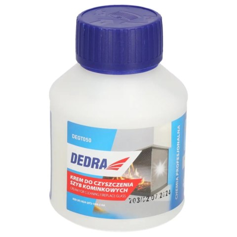 Krem do czyszczenia szyb kominkowych 250ml Dedra