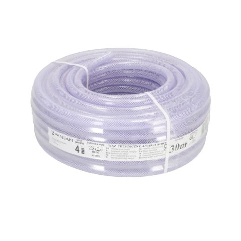 Wąż pvc zbrojony 30m Dedra