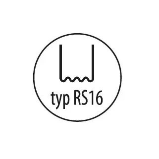 Zszywki do plastiku rs16 Dedra