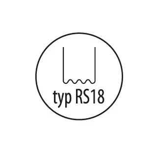 Zszywki do plastiku rs18 Dedra