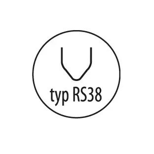 Zszywki do plastiku rs38 Dedra
