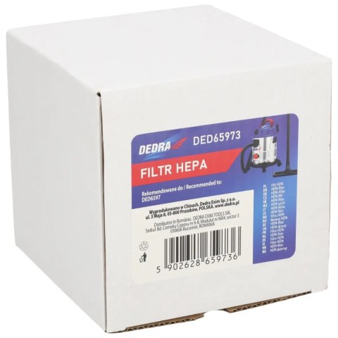 Filtr hepa do ded6597 Dedra