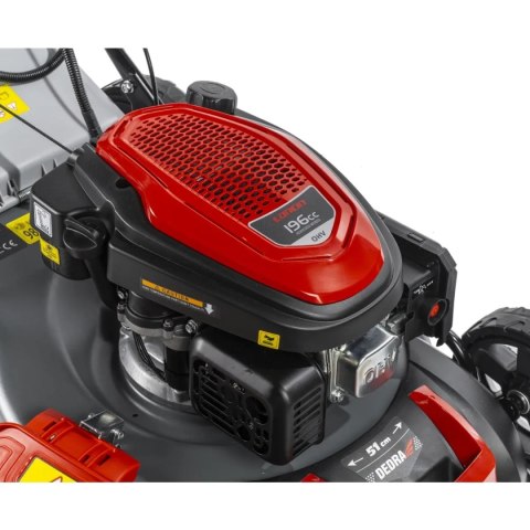 Kosiarka spal. z nap.,ele. start,3,6kw,v200196cc loncin,51cm Dedra