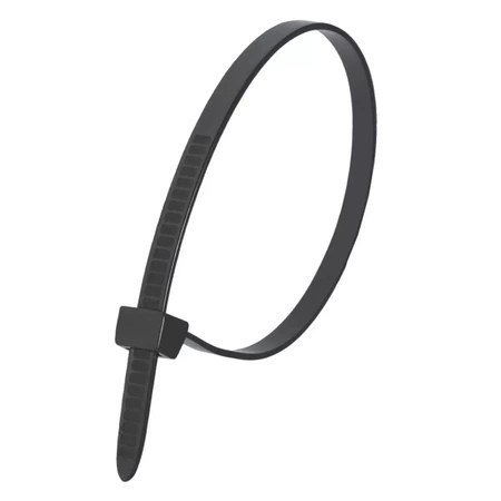 Nylonowe opaski zaciskowe czarne 3,6x140mm (25szt.) Dedra