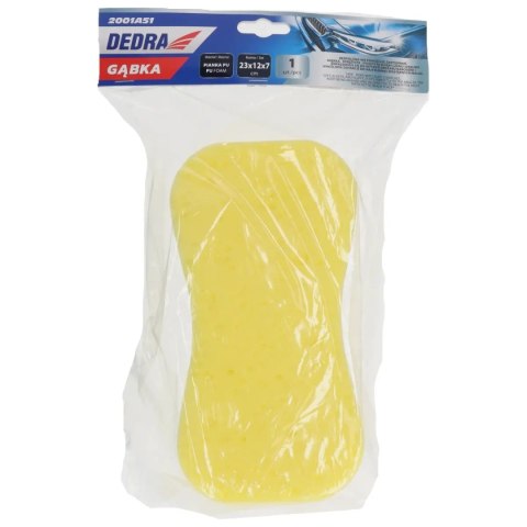 Gąbka do mycia samochodu, bezpieczna, miękka Dedra