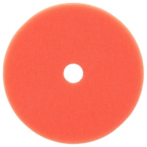 Gąbka polerska z rzepem twarda 125mm gr25mm (pomarańcz) Dedra