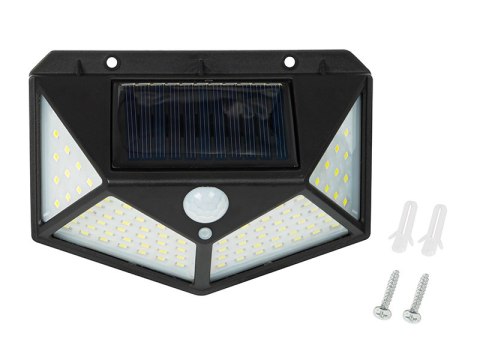 87-520# Lampa ścienna solarna led pir" Blow