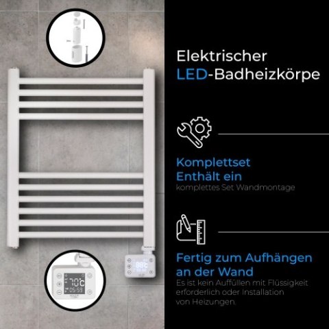 AD 7823 Grzejnik łazienkowy elektryczny led ADLER