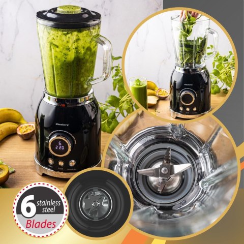 Blender kielichowy 1.5l klausberg Klausberg