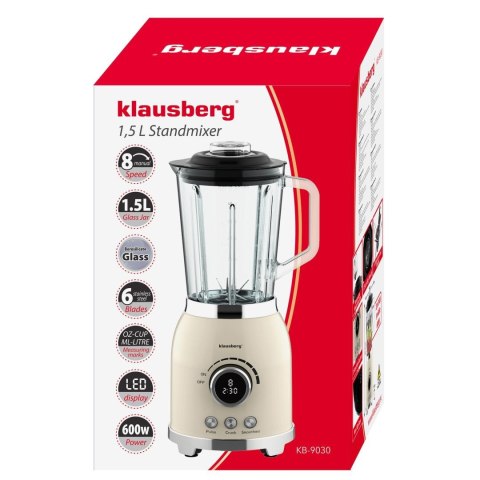 Blender kielichowy 1.5l klausberg Klausberg