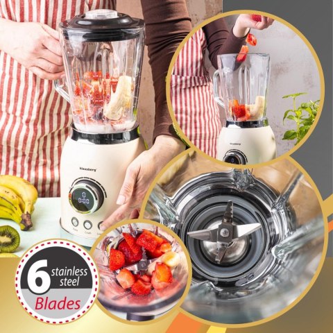 Blender kielichowy 1.5l klausberg Klausberg
