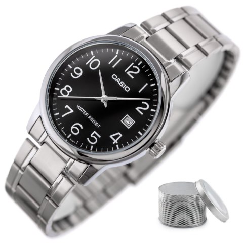 Casio ZEGAREK MĘSKI CASIO MTP-V002D-1BUDF (zd103e) + BOX