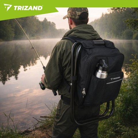 Krzesło wędkarskie z plecakiem Trizand 27333 TRIZAND