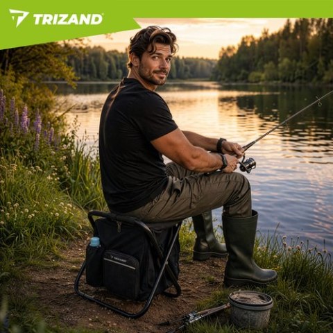 Krzesło wędkarskie z plecakiem Trizand 27333 TRIZAND
