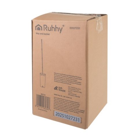 Mop dwukomorowy 8,5L z nakładkami Ruhhy 27231 RUHHY