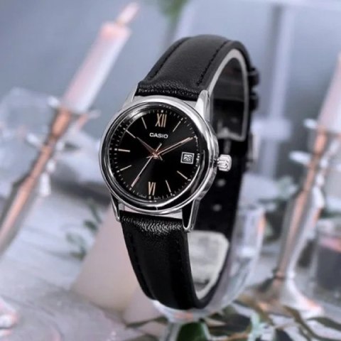 Casio ZEGAREK DAMSKI CASIO LTP-V002L-1B3UDF (zd584j) + BOX