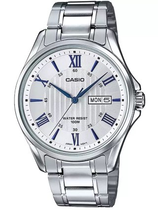 Casio ZEGAREK MĘSKI CASIO MTP-1384D-7A2 (zd108b) + BOX
