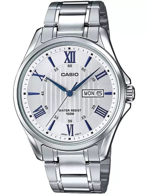 Casio ZEGAREK MĘSKI CASIO MTP-1384D-7A2 (zd108b) + BOX