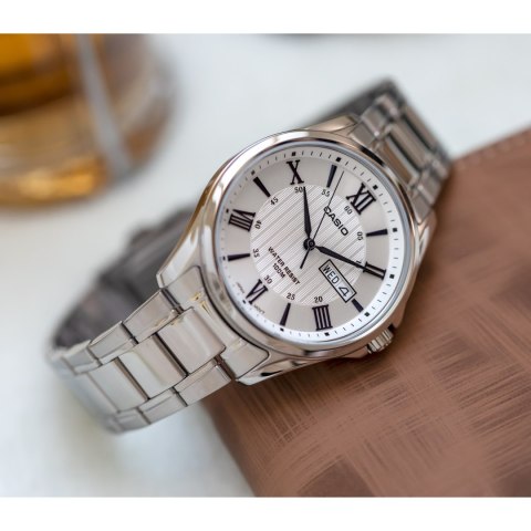 Casio ZEGAREK MĘSKI CASIO MTP-1384D-7A2 (zd108b) + BOX