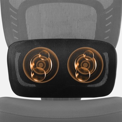 Fotel biurowy z masażem Visioner 6.1 Black