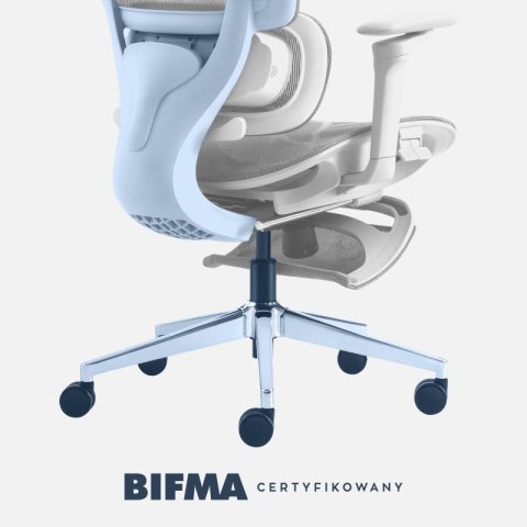 Fotel biurowy z masażem Visioner 8.3 Grey