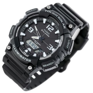 Casio ZEGAREK MĘSKI CASIO AQ-S810W-1AV (zd044h) - SOLAR POWERED + BOX