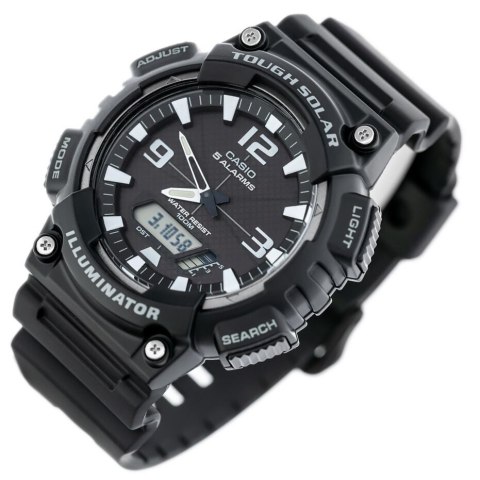 Casio ZEGAREK MĘSKI CASIO AQ-S810W-1AV (zd044h) - SOLAR POWERED + BOX