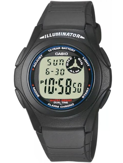 Casio ZEGAREK MĘSKI CASIO F-200W-1ADF (zd151c) + BOX