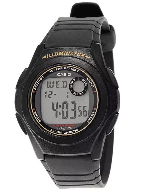 Casio ZEGAREK MĘSKI CASIO F-200W-9ADF (zd151d) + BOX