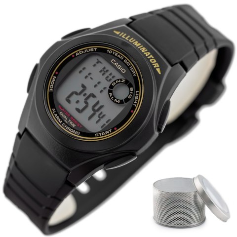 Casio ZEGAREK MĘSKI CASIO F-200W-9ADF (zd151d) + BOX