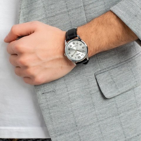 Casio ZEGAREK MĘSKI CASIO MTP-V001L-7B (zd080c) + BOX