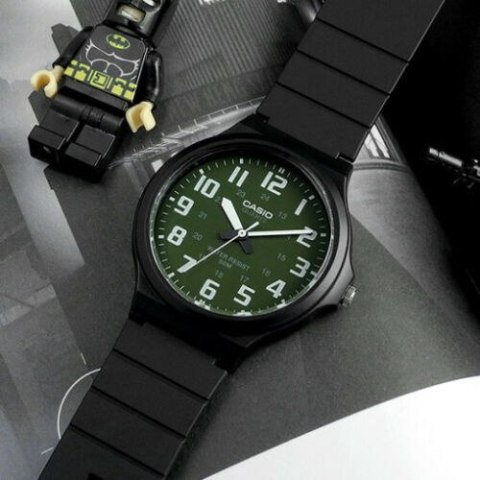 Casio ZEGAREK MĘSKI CASIO MW-240-3B (zd166e) - KLASYKA + BOX