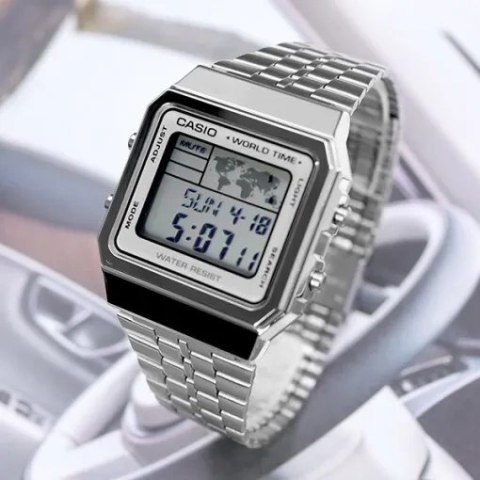 Casio ZEGAREK MĘSKI CASIO VINTAGE A500WA-7 (zd158b) + BOX