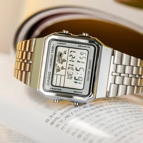 Casio ZEGAREK MĘSKI CASIO VINTAGE A500WA-7 (zd158b) + BOX