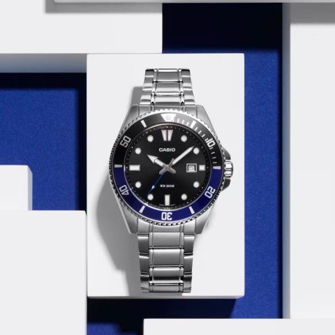 Casio Zegarek Męski Casio MDV-107D-1A2 + BOX