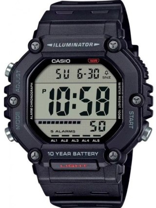Casio ZEGAREK MĘSKI CASIO AE-1600H-1AVEF + BOX (zd300a)