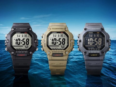 Casio ZEGAREK MĘSKI CASIO AE-1600H-8BVDF + BOX (zd300c)