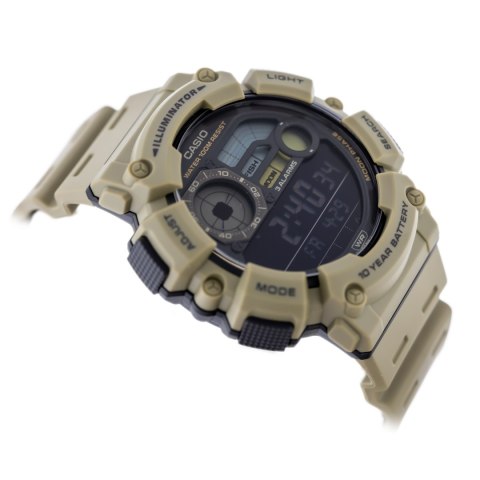 Casio ZEGAREK MĘSKI CASIO Digital Moonphase WS-1500H-5B + BOX