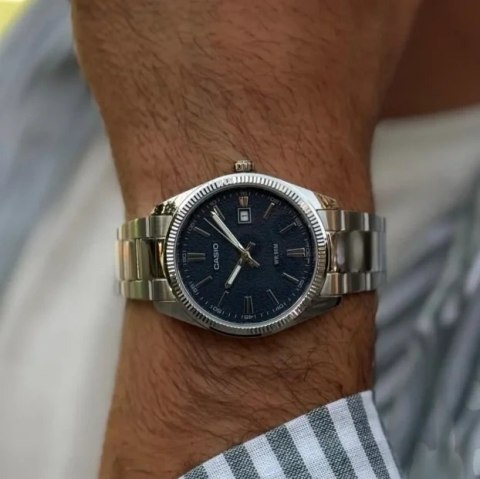 Casio ZEGAREK MĘSKI CASIO MTP-1302DA-2A1 (zd072u) + BOX