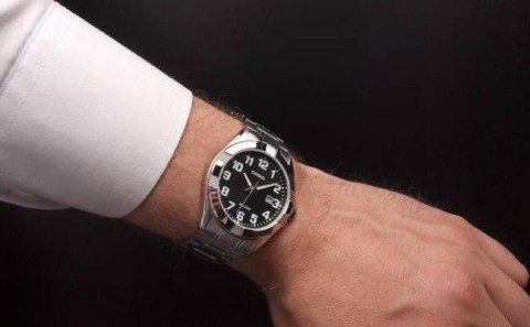 Casio ZEGAREK MĘSKI CASIO MTP-1308D-1B (zd177d) + BOX