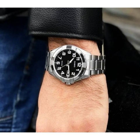 Casio ZEGAREK MĘSKI CASIO MTP-1308D-1B (zd177d) + BOX