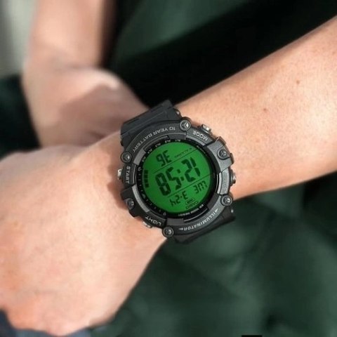 Casio ZEGAREK MĘSKI CASIO SPORT ILLUMINATOR AE-1500WHC-1A + BOX