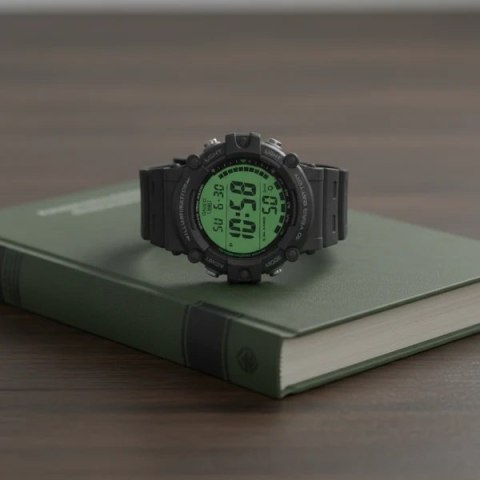 Casio ZEGAREK MĘSKI CASIO SPORT ILLUMINATOR AE-1500WHC-1A + BOX