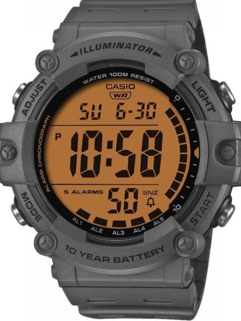 Casio ZEGAREK MĘSKI CASIO SPORT ILLUMINATOR AE-1500WHC-8A + BOX