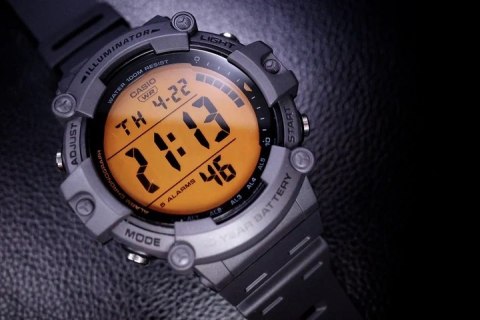 Casio ZEGAREK MĘSKI CASIO SPORT ILLUMINATOR AE-1500WHC-8A + BOX